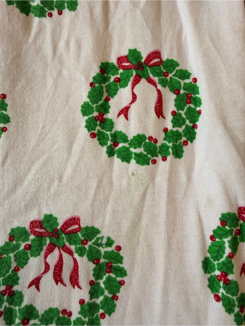 Pink Holiday Wreath Baby Romper